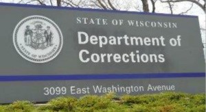 Wisconsin - Dept of Corrections - Central Office Sign